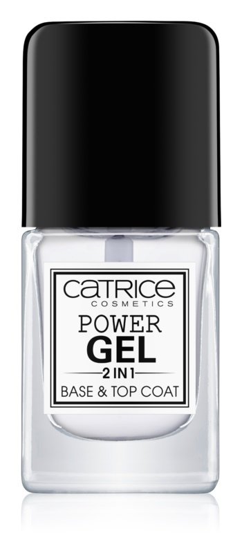 Podkladový a vrchní lak na nehty Power Gel 2 in 1, Catrice, 80 Kč