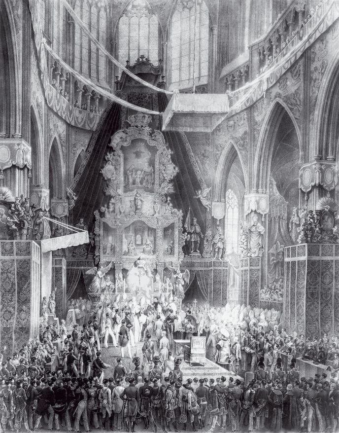 Korunovace posledního českého krále proběhla ve svatovítské katedrále v říjnu 1836