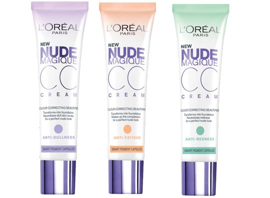 Sada CC krémů Nude Magique, L&#39;Oréal Paris.