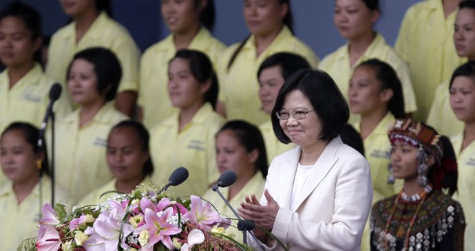 Nová tchajwanská prezidentka Cchaj Jing-wen v dnešním inauguračním projevu vyzvala ke vstřícnému dialogu s Čínou.
