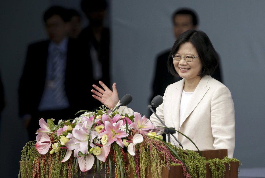 Nová tchajwanská prezidentka Cchaj Jing-wen v inauguračním projevu vyzvala ke vstřícnému dialogu s Čínou.