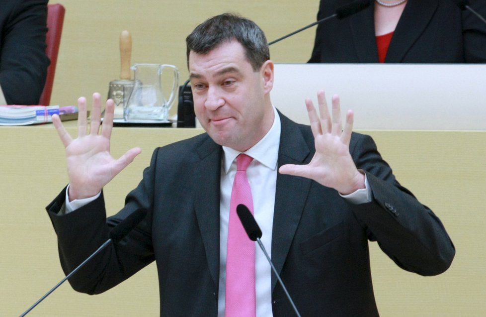 Bavorský premiér Markus Söder