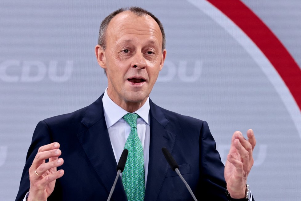 Nový předseda německé CDU Friedrich Merz (22. 1. 2022)