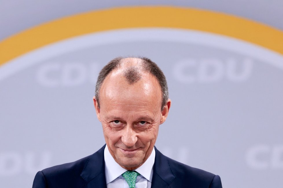 Nový předseda německé CDU Friedrich Merz (22. 1. 2022)