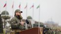 Ramzan Kadyrov vyslal Putinovi na pomoc své bojovníky.
