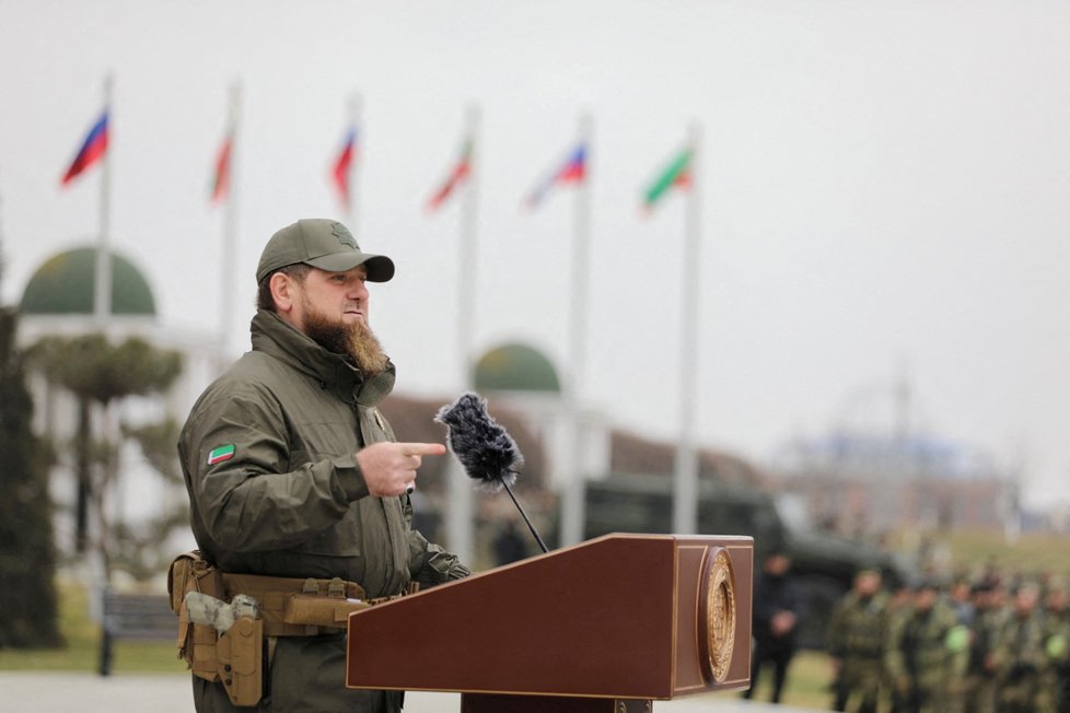 Vůdce Čečenska Ramzan Kadyrov