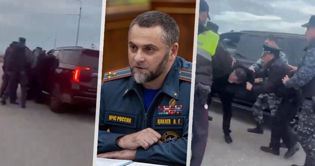 Bitka policajtů na ruském Kavkaze. Ministr prý řídil zpitý, pomohli mu Kadyrovi ostří hoši