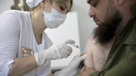 Očkování proti koronaviru v Čečensku
