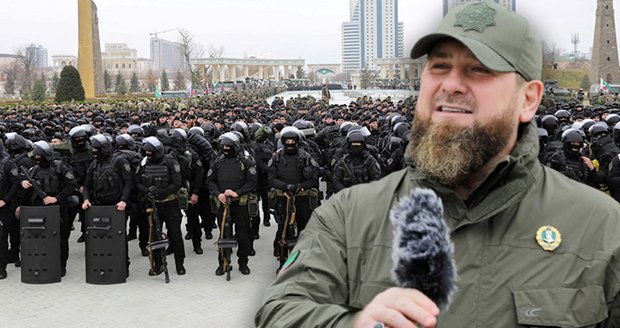 Čečenští hrdlořezové už se chystají na Bachmut. Kadyrov žádá Putina o svolení k boji