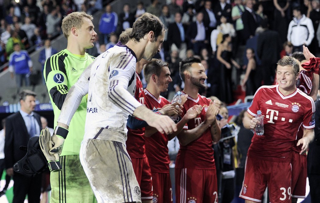 Petr Čech v Superpoháru zářil, ale trofej ulovil Bayern.