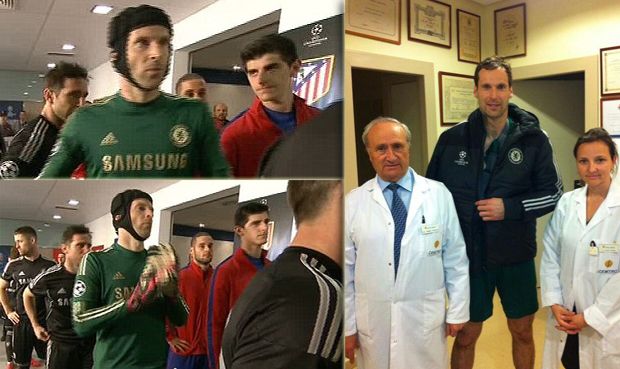 Čech potkal konkurenta Courtoise v tunelu. Pak se fotil v nemocnici Čech potkal konkurenta Courtoise v tunelu. Pak se fotil v nemocnici