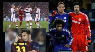 Chelsea vsadila na Čecha, udržel nulu. Bayern zničil Řím 7:1