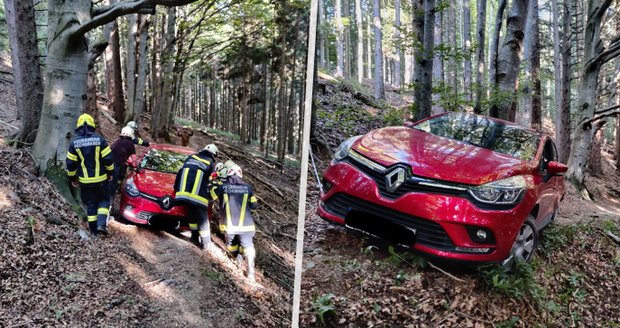 Český řidič (73) slepě věřil navigaci: Skončil ztracený hluboko v rakouských lesích!