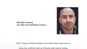 Vladimír Přibyl (46), rodák z Oder na Novojičínsku padl údajně 17. listopadu v bojích na Ukrajině.