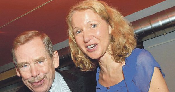 Václav Havel (†75) a Irena Obermannová