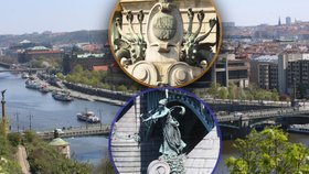 Čechův most sváteční atrakcí: Praha plánuje oživit sochy na pilířích. Mají chrlit vodu i oheň