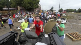 Českou čtvrť ve městě Cedar Rapids opět ohrožují záplavy.