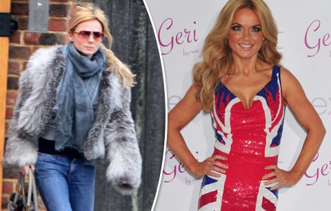 Bývalá "spajska" Geri Halliwell se neumí obléct do mrazů!