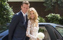 Tenista Berdych si tajně vzal svou krásnou Ester. Milionová svatba byla v Monaku!