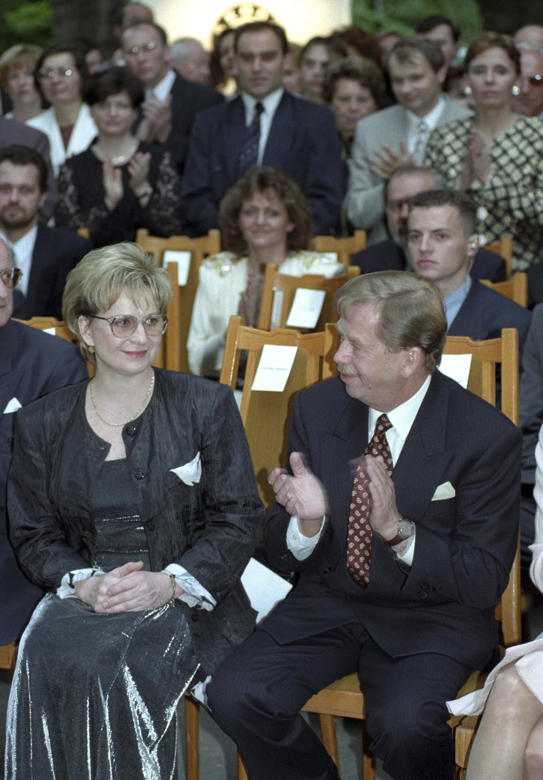 1991 - Václav Havel byl Věřin blízký přítel.