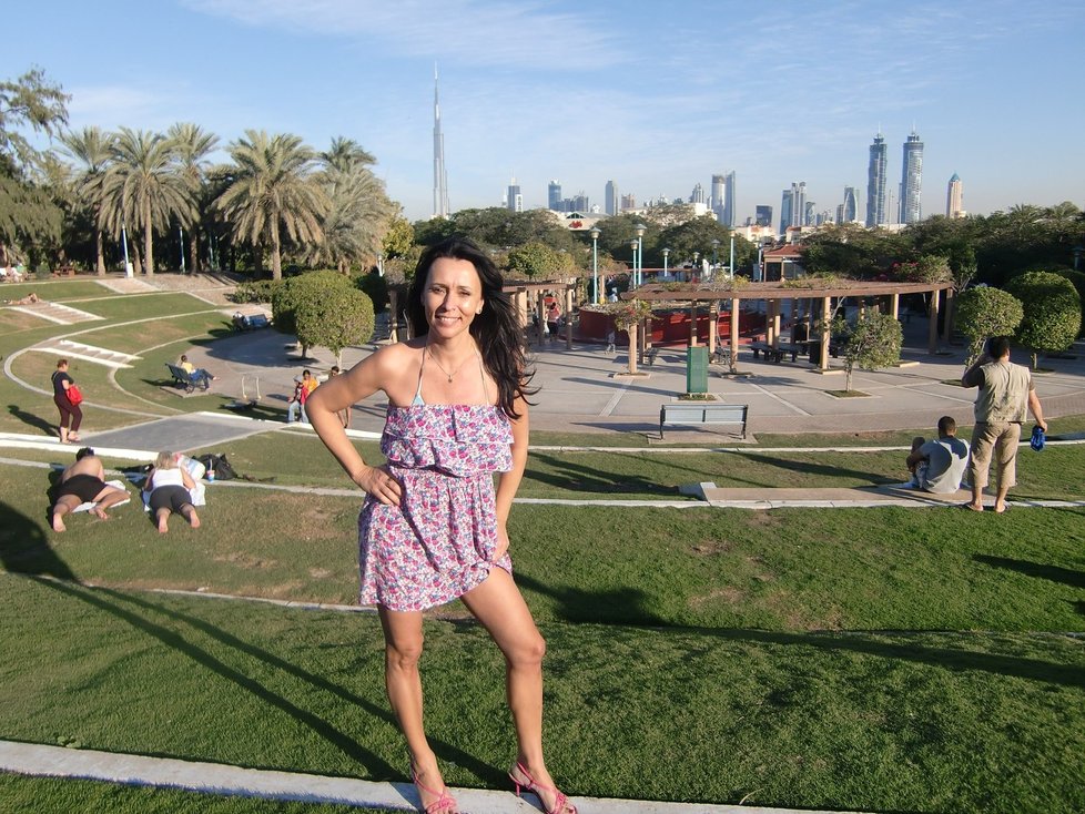 Heidi Janků v Dubaji dráždila Araby.