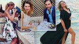 Zbohatlíci vyrazili do světa: Česká výživová specialistka Gabriela Peacocková a další si užívají odpírané luxusní dovolené