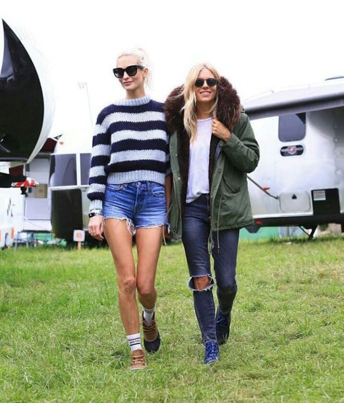 Poppy Delevingne a Sienna Miller