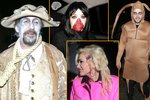 Podívejte se na nejodpornější Halloweenské masky celebrit!