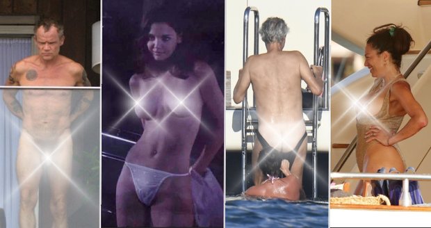 Které celebrity se ukázaly nahé?
