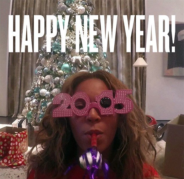 Beyoncé a její novoroční přání