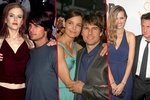 Zdá se, že podle hollywoodských hvězd na velikosti nezáleží. Na snímku zleva: Nicole Kidman a Keith Urban, Katie Holmes a Tom Cruise, Petra Němcová a Sean Penn