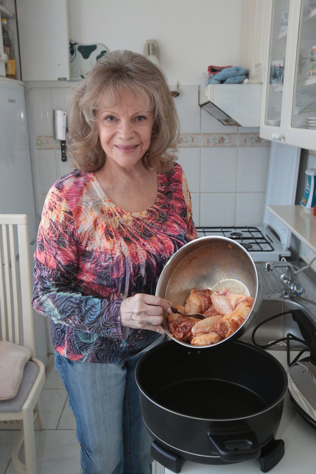 Eva Pilarová je vyhlášená kuchařka, s Doubravou se ve vaření často trumfují.