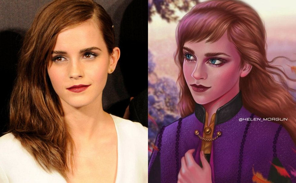 Emma Watson jako Anna