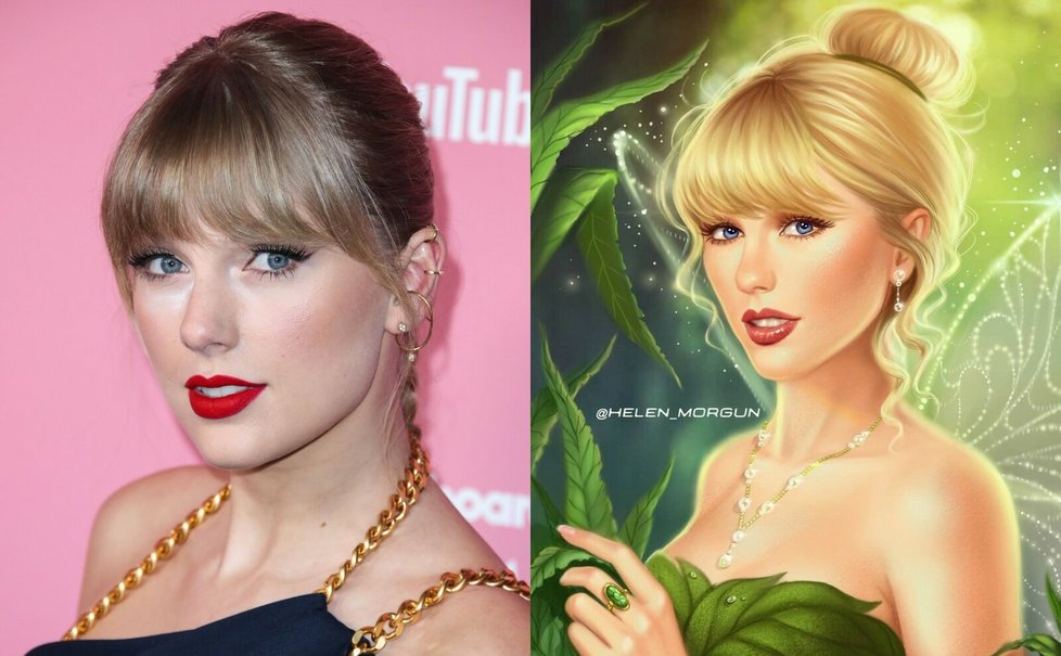 Taylor Swift jako Zvonilka