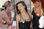 Kate Moss, Milla Jovovich, Tara Reid a další ukázaly nechtěně ňadra