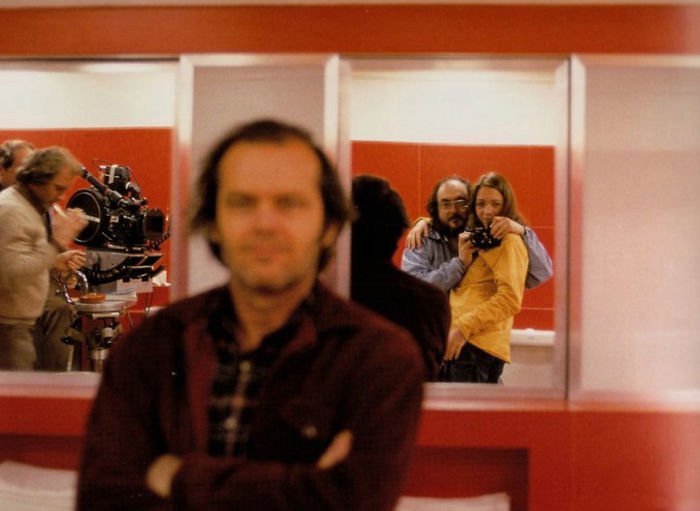 Stanley Kubrick, 1949. Nezaostřený Jack Nicholson na fotografii si myslel, že režisér fotí jeho.