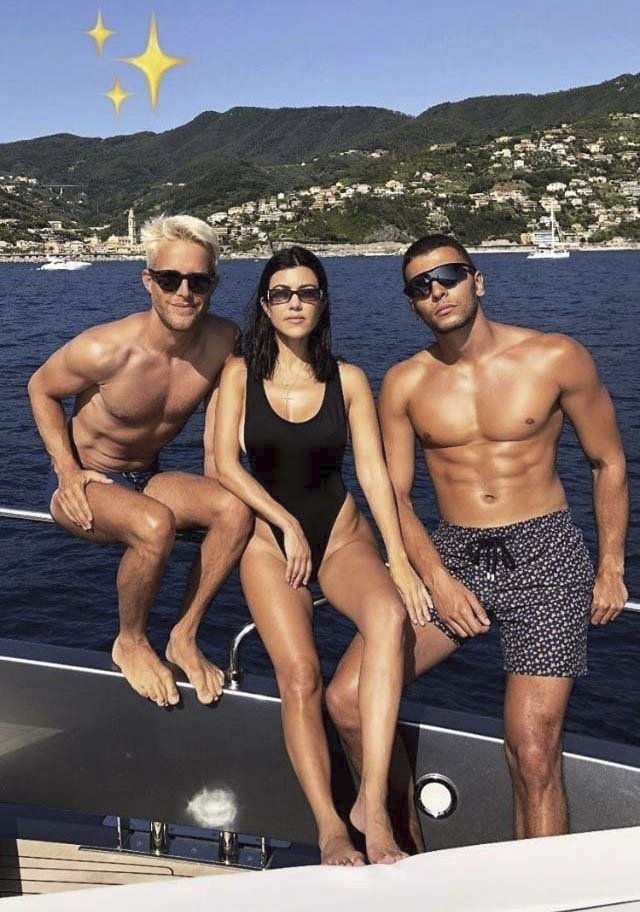 Kourtney Kardashian se svým &#34;gangem&#34;