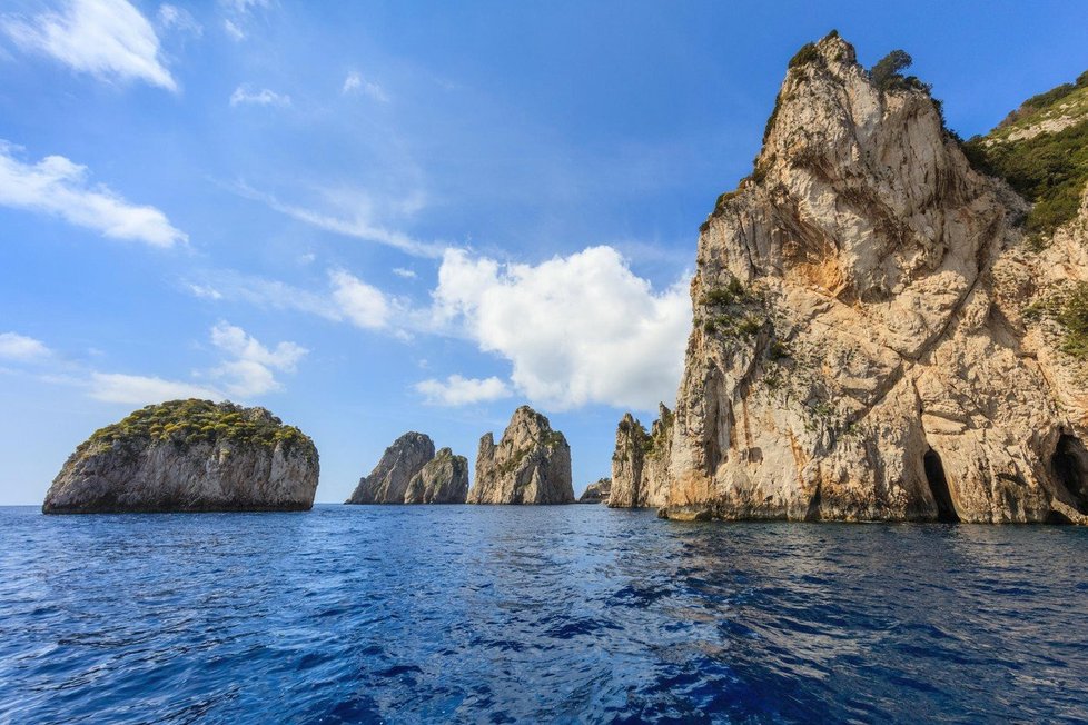 Capri a jeho krásy