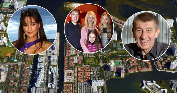 Mnohé české celebrity si pořídily luxusní sídla na Floridě a shodou okolností jsou všichni sousedé.