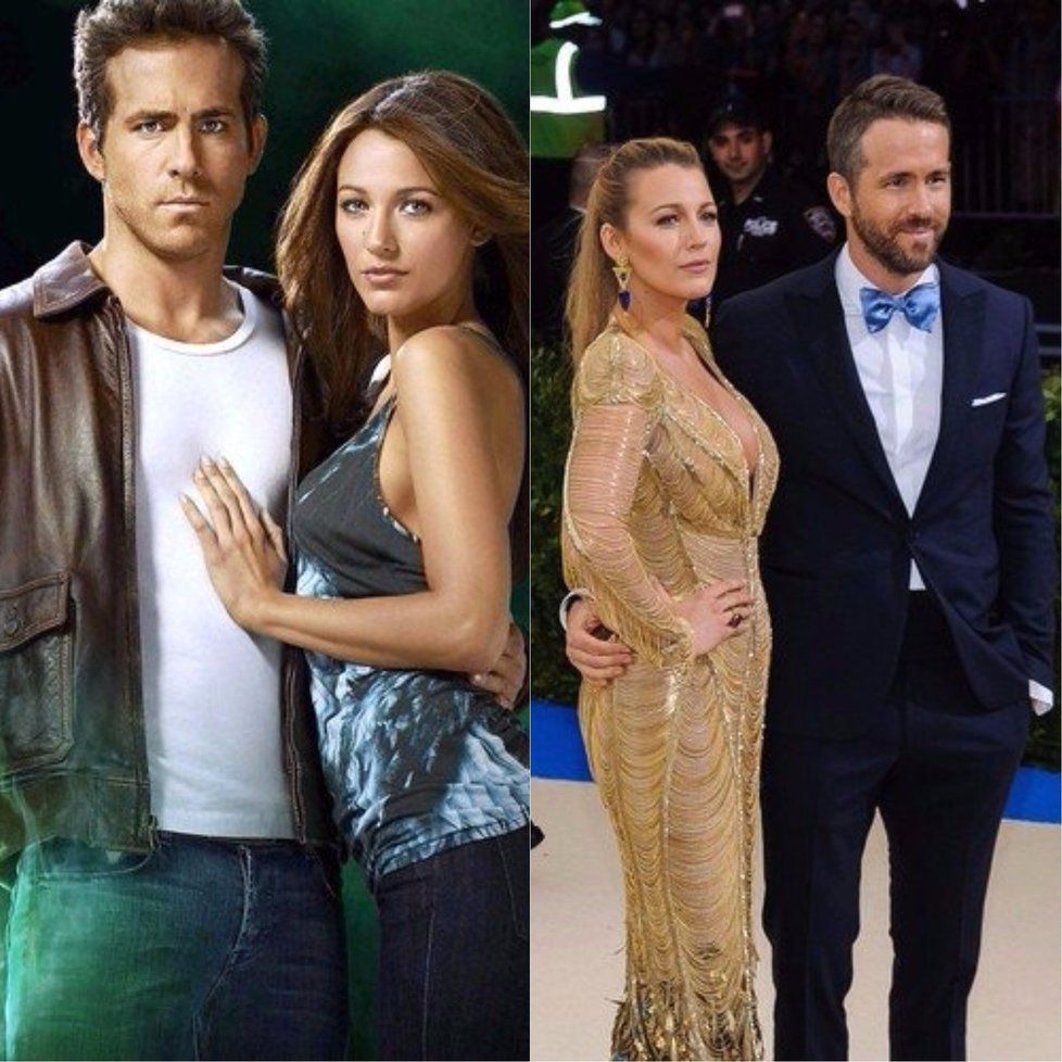 Ryan Reynolds a Blake Lively se seznámili při natáčení filmu The Green Lantern