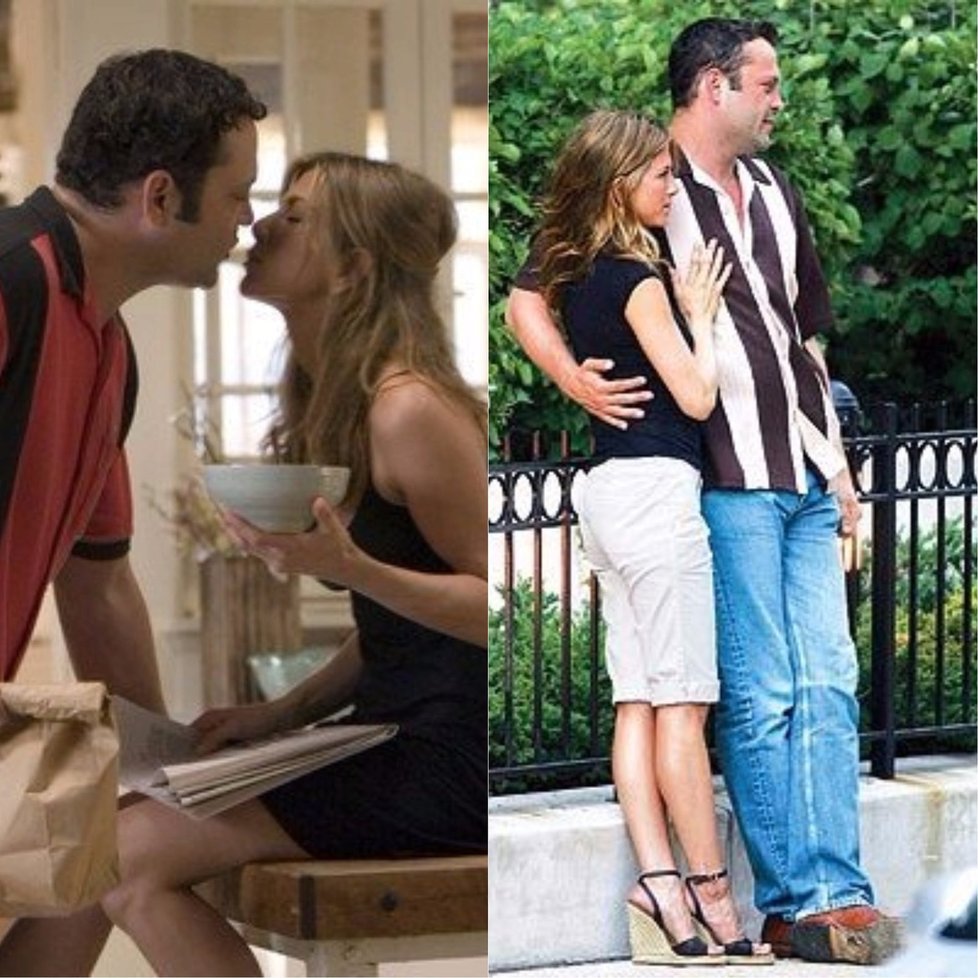 Jennifer Aniston a Vince Vaughn spolu chodili rok