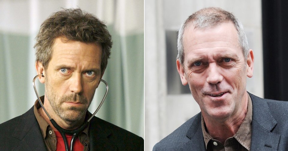 Hugh Laurie rozhodně nepatří k těm, kterým by věk prospěl.