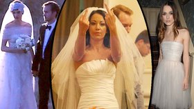 Celebrity kašlou na drahé svatby: Obnošené šaty, pouťové prstýnky a svatba na poli