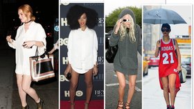 Nechte kalhoty doma: Podivný trend mladých celebrit