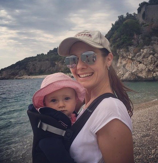 Jana Doleželová s dcerou v Dubrovníku