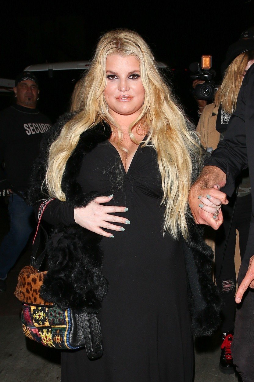 Jessica Simpson před hubnutím