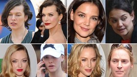 Celebrity bez make-upu: Poznali byste je?