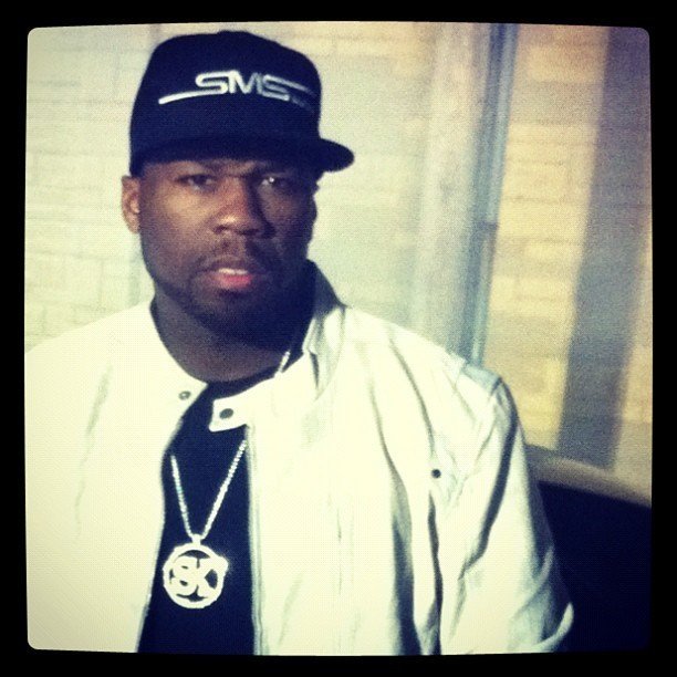 Rapper 50 Cent.