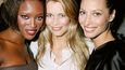 Naomi Campbell, Claudia Schiffer a Christy Turlington, 1996