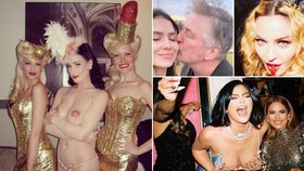 Hanbatý Silvestr! Slavné krásky Ratajkowská i Madonna to rozjet umí